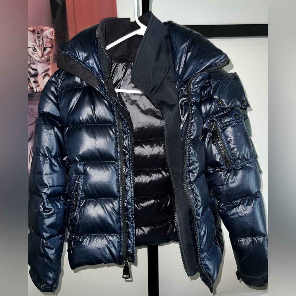 Boys SAM. Jacket size 12. NAVY BLUE